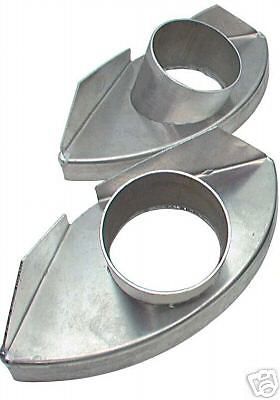 Aluminum brake spindle duct 1 hole 3 in sweet type butler wilwood tilton ap imca