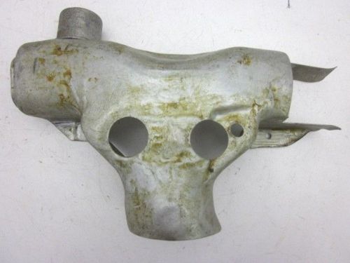 Corvette nos drivers side lh outer exhaust manifold heat stove shield 1976-1980