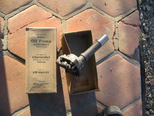 1940 nos chevrolet oil pump assembly 1942 new worldwide shipping gm nors 1950