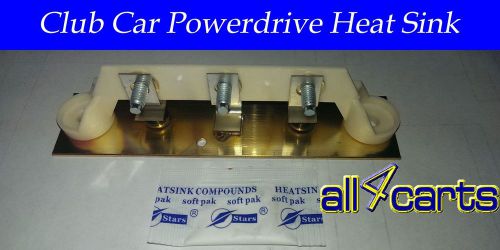 Club car powerdrive golf cart charger heat sink assembly | repair | fix