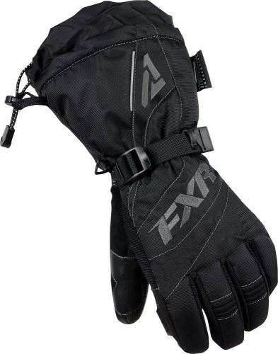 Fxr fusion womans gloves black/charcoal xs