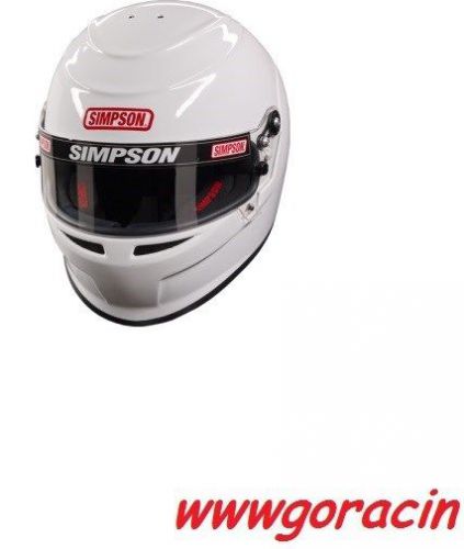 Simpson racing venator helmet sa2015 pre drilled for hans device,scca,nhra
