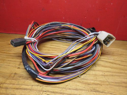 Boat gauge instrument panel dash wiring harness 17&#039; w/ 8-pin connector &amp; 8 lead