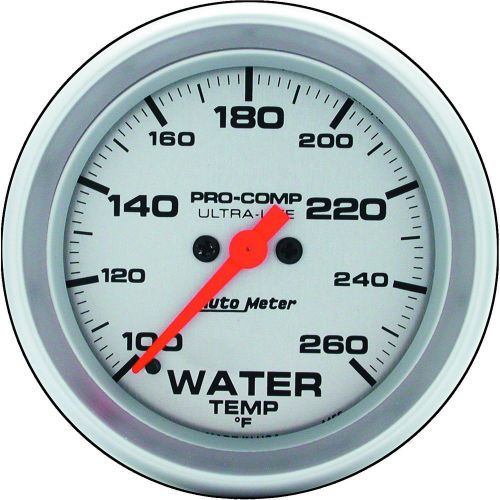 Auto meter 4455 ultra-lite; electric water temperature gauge