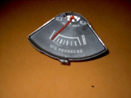 A-body rally oil pressure guage duster dart demon 1970 1971 1972 plymouth dodge