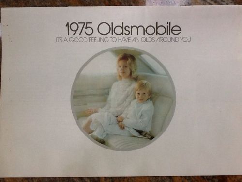 1975 oldsmobile sales brochure