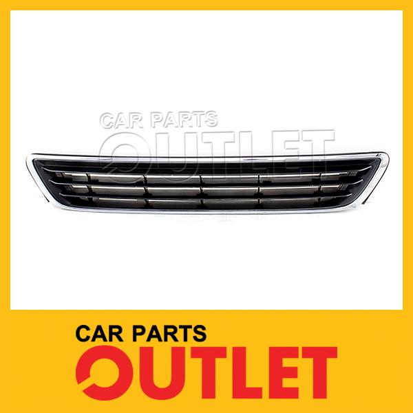 New Grille Chrome Shell With Gray Insert Fits 1997-1999 Lexus ES300 LX1200104