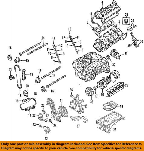Infiniti nissan oem 06-10 m45-engine valve cover 13264ar001