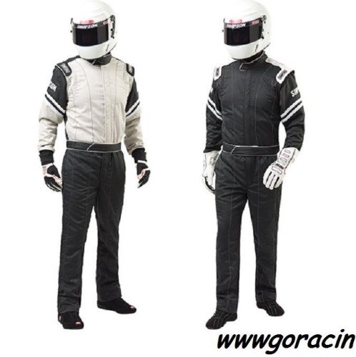 Simpson legend 2 suit 1 layer driver suit,racing suit-fire suit-sfi,lemons,chump