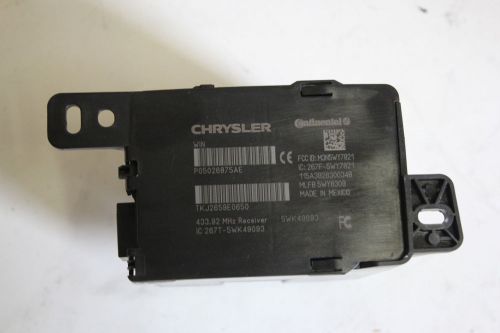 2009-2010 dodge chrysler receiver wireless ignition node 05026875ae (tn4)