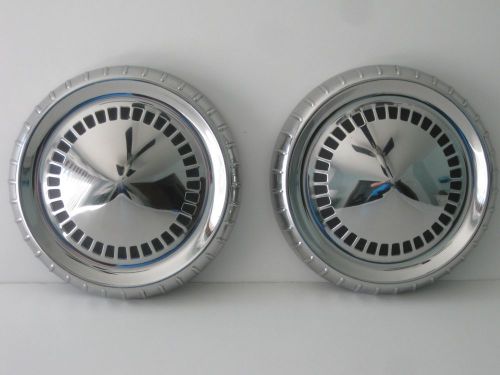 1960s mercury comet ford falcon dog dish poverty hubcaps nice 1960 1961 1962 63