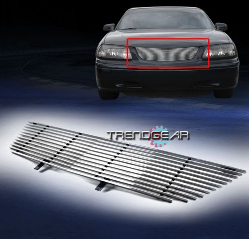 00-05 chevy impala front upper billet grille grill insert w/o emblem 01 02 03 04