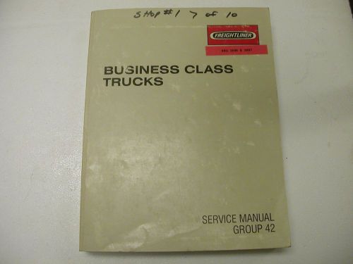 Freightliner business class trucks service manual group 42