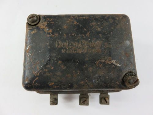 Vintage delco remy voltage regulator used oem