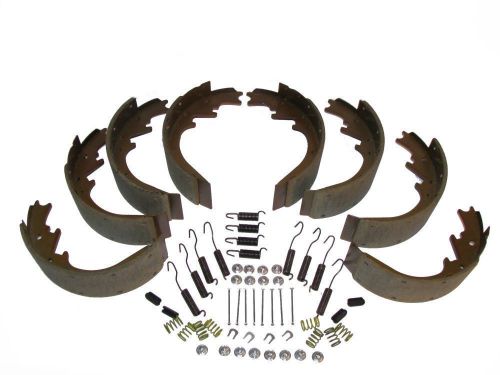 8 brake shoes with return springs &amp; hardware 59 60 lincoln - all 1959 1960 new
