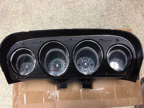1969 mustang mach 1 shelby boss dash instrument cluster c9zf-1084