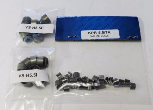 Supertech valve locks keepers &amp; seals honda b series b16a b18c b18c1 b18c5 dohc