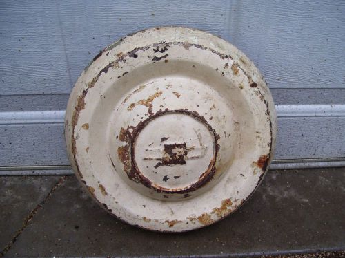1955 1956 55 56 chevy truck pick-up hubcap dog dish wheel cover 3100 original gm