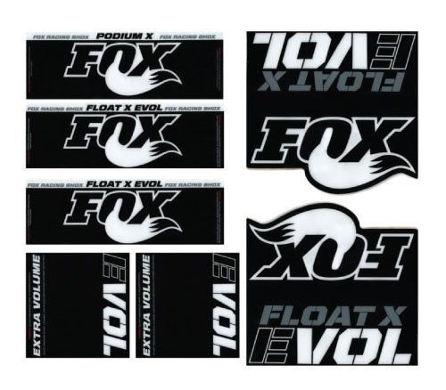 Fox float evol gen 2 decal kit