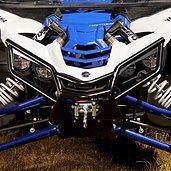 Yamaha desert front grab bar with winch plate 2016 yxz1000r 2hc-f84l0-t0-00