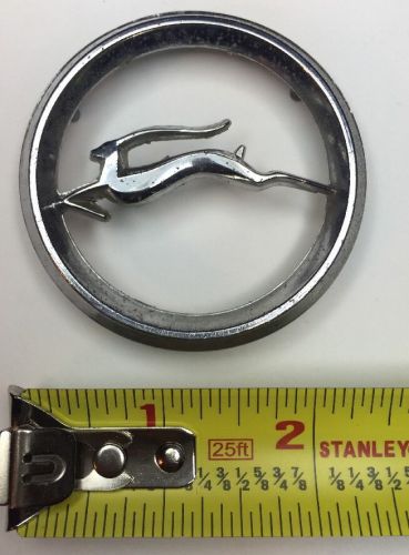 Vintage chevrolet chevy impala emblem metal part# 7650313