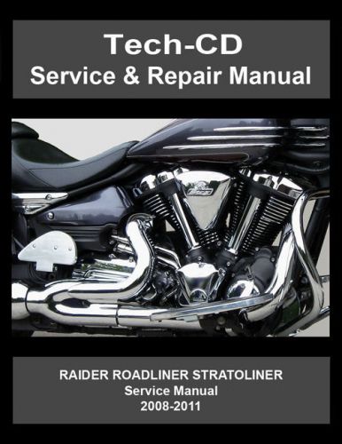 Yamaha roadliner stratoliner raider service repair manual s midnight 2008-2011