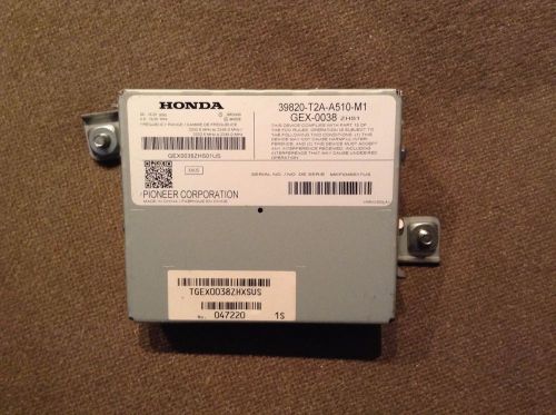 Honda satellite radio receiver part # 39820-t2a-a510-m1