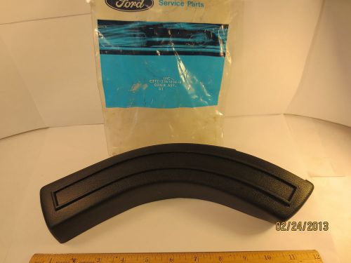 Ford 1983-1997 f-350 black cover assembly - rh seat back pivot nos free shipping