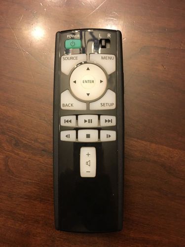 Nissan infiniti jx35 q60 qx56 rear dvd entertainment remote control rear oem