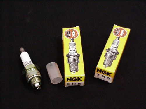 Ngk xr5 spark plugs lot of 2 plugs nib motorcycle