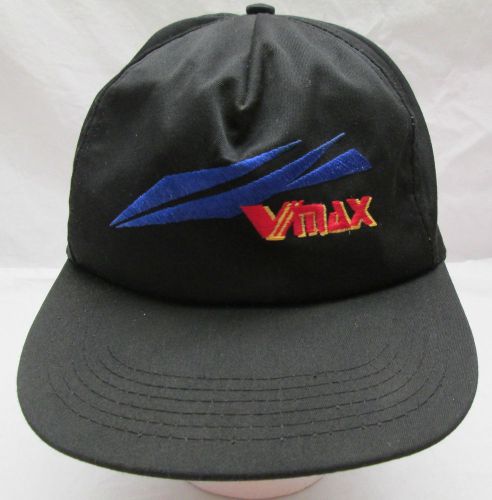 Yamaha v max snowmobile racing cap hat black embroidered usa one size