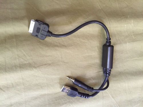 Bmw mini ipod iphone 3g 3gs 4g 4 usb aux cable adapter