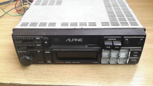 Alpine  7279m  am fm stereo radio cassette model original