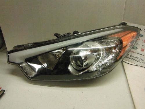 2014-2015 kia forte headlight halogen left driver side 92101-a7 oem