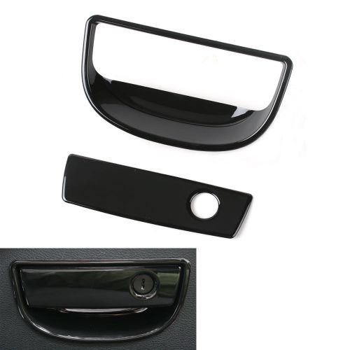 Fit for wrangler 11-2016 passanger side glove box catch handle cover trim blk