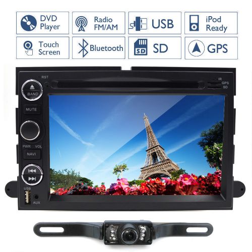 In dash hd car stereo dvd player for ford f150 2005-2008 mp4 gps ipod canbus+cam