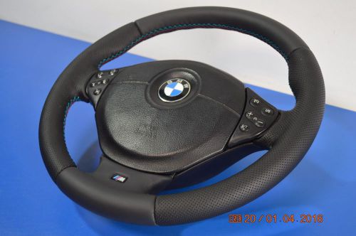 Bmw msport m-tech mtechnic mtech m-technik e36 e38 e39 steering wheel leather