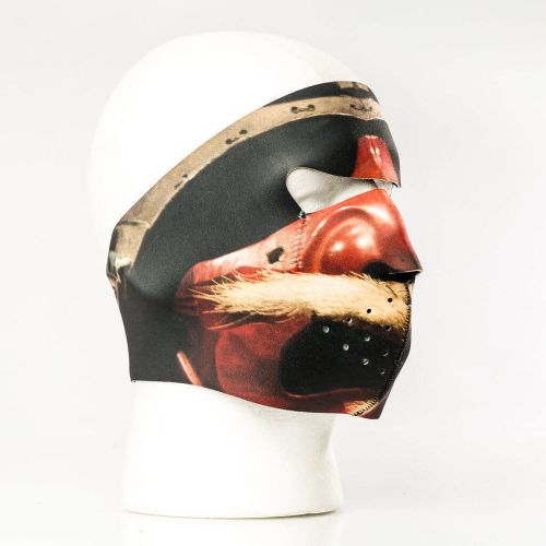 Japanese samurai neoprene ski mask full motorcycle biker face mask reversible