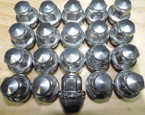 2005-2008 dodge magnum factory oe aluminum wheel stainless lug nuts 14x1.5mm