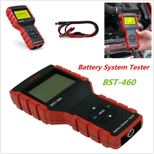 Launch bst460 car battery system acid battery tester alternator diagnostic tool