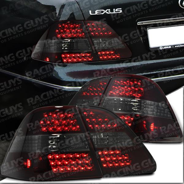 Smoked full led tail lights 01 02 03 lexus ls430 ls 430
