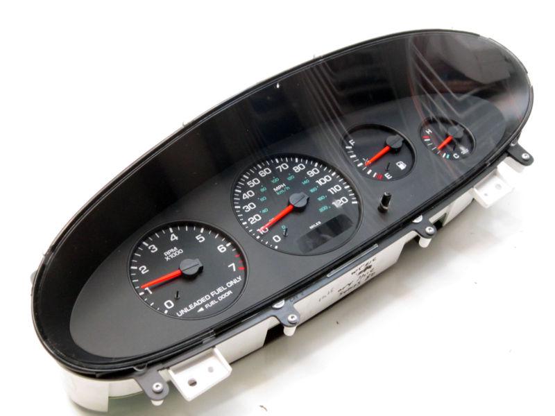 Oem 1998 1999-2002 dodge stratus 2.4l auto speedometer gauge cluster 215,209k