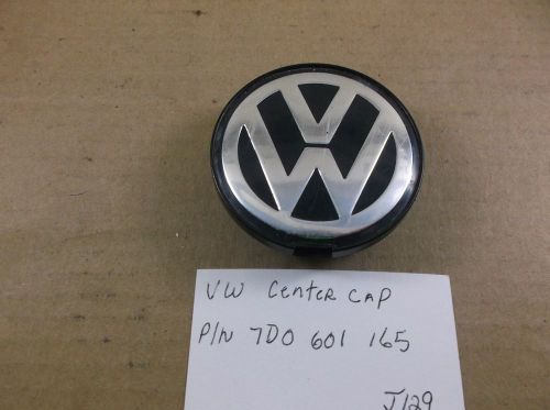 96-09 vw jetta passat beetle golf wheel center cap hubcap p/n 7d0601165 oem j129