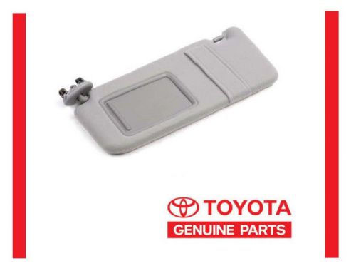 2007 - 2011 toyota camry gray grey sun visor driver&#039;s side  left without sunroof