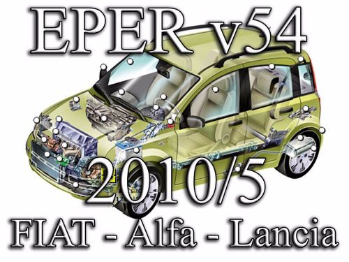 Fiat alfa lancia eper epc electronic parts catalogue v54 2010/5