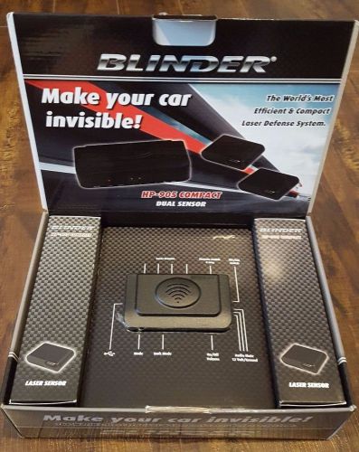 Blinder hp-905 compact parking sensor dual laser jammer