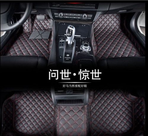 Car floor mats front + rear liner auto waterproof mat fits mercedes c300 4 matic