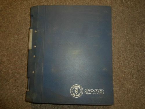 1994 saab 900 electrical system wiring diagram instruments service manual oem 94
