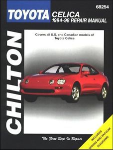 Toyota celica repair manual 1994-1998