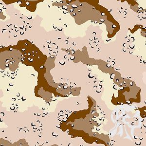 Balboa bandanna - cotton - desert storm camouflage - b201c